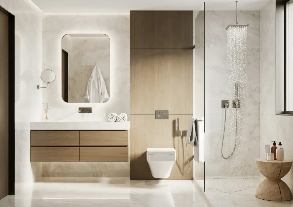 Rénovation de salle de bain près de Chapet